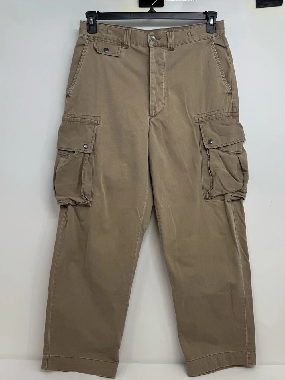 Ralph Lauren Polo Chino 67 Rare Cargo Pants 35x30 Vintage Rare Pockets 1990's
